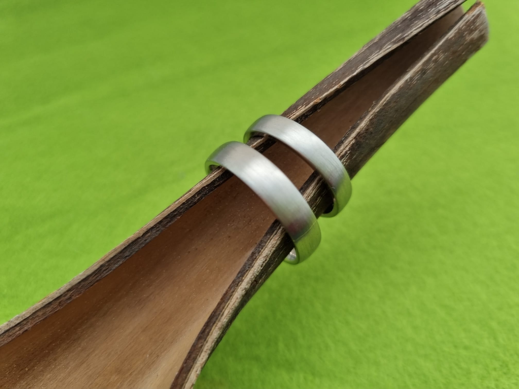 Silberne Ringe